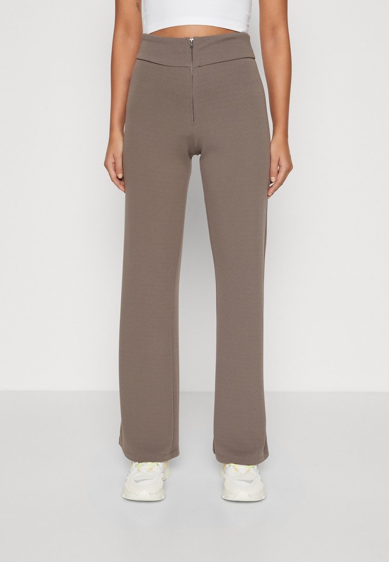 YAS Tygbyxor - dark green