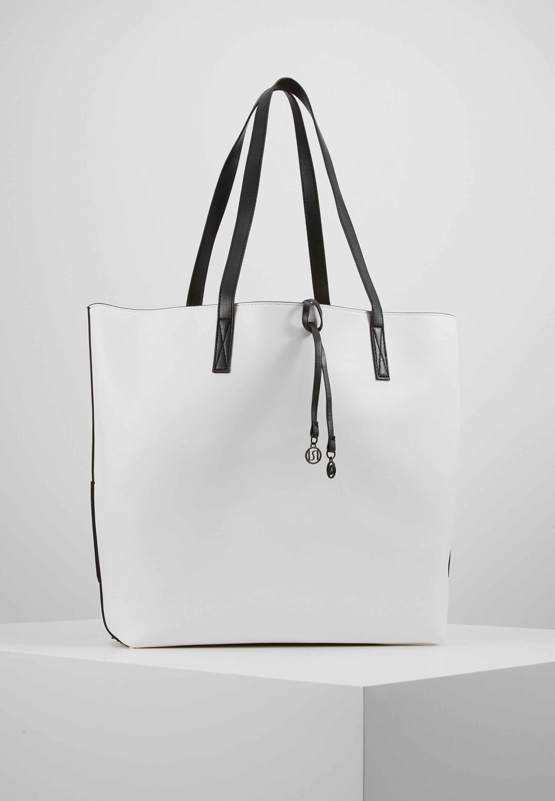 River Island Shoppingveske white Zalando.no Guess MICHY TOTE Shoppingveske stone multi Zalando.no