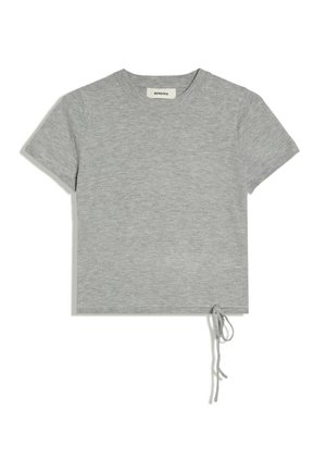 Bershka, TSHIRT - T-shirt basique - grey