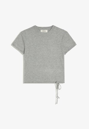 Bershka, TSHIRT - T-shirt basique - grey