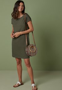 Next CAPPED SLEEVE - Hverdagskjole - khaki