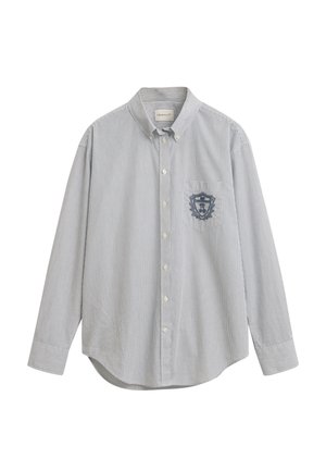 REL CLASSIC POPLIN GRAPHIC SHIRT - Camicia - persian blue