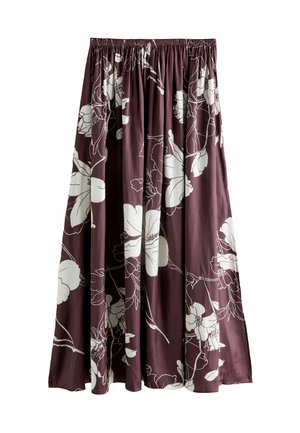 REGULAR FIT - KEW COLLECTION  - Maksiseelik - burgundy ecru