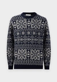 SLHHOLGER CREW NECK - Maglione - sky captain