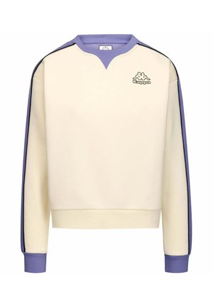 Felpa - white asparagus - violet bluish