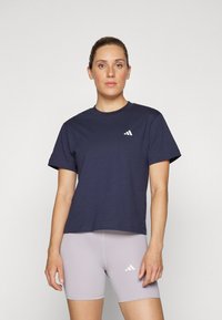 adidas Sportswear ESSENTIALS SMALL LOGO - T-shirt básica - legend ink