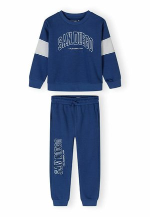 CREW NECK AND JOGGERS SET - Sweatshirt - royal