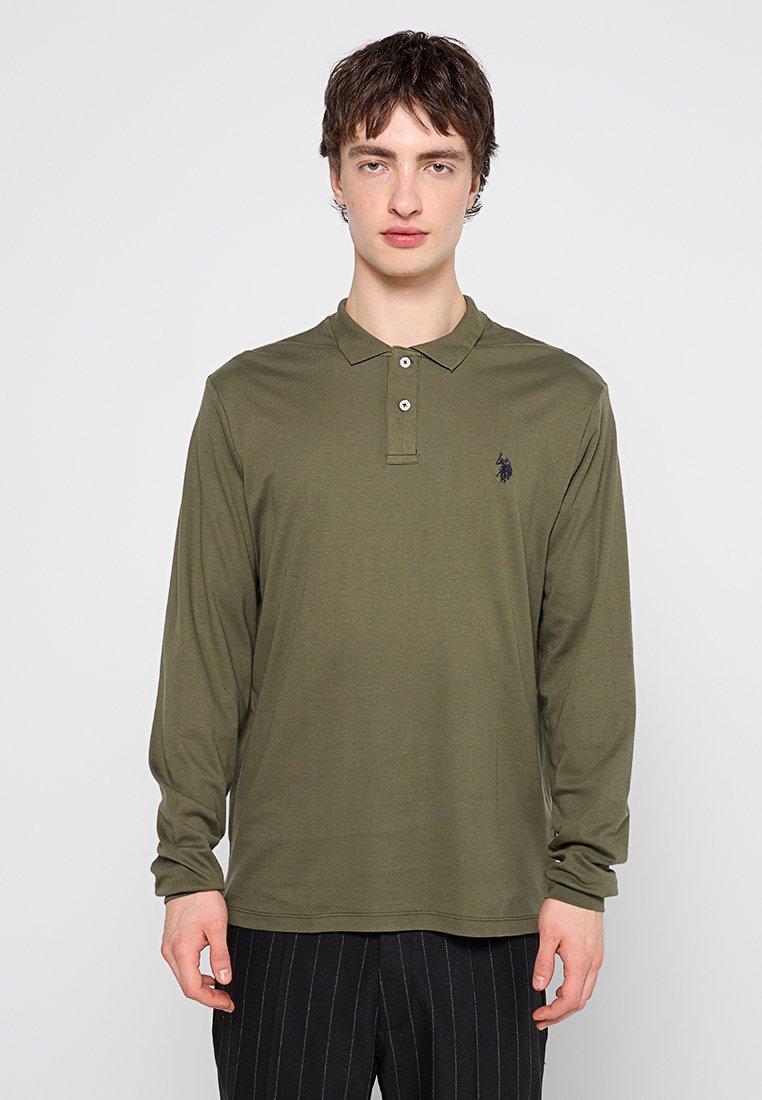 U.S. Polo Assn. Poloshirt olijfgroen U.S. Polo Assn. Poloshirt olijfgroen
