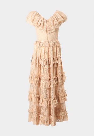 Sea, SHARLEEN V NECK DRESS - Occasion wear - khaki
