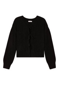 LANGÄRMELIGE GEKNOTET - Chaqueta de punto - noir