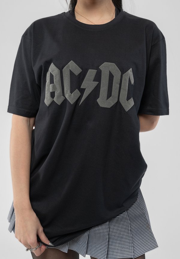 AC/DC HI BUILD BAND LOGO - Print T-shirt3