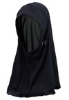 SPORT HIJAB - Tørklæde - black/silver