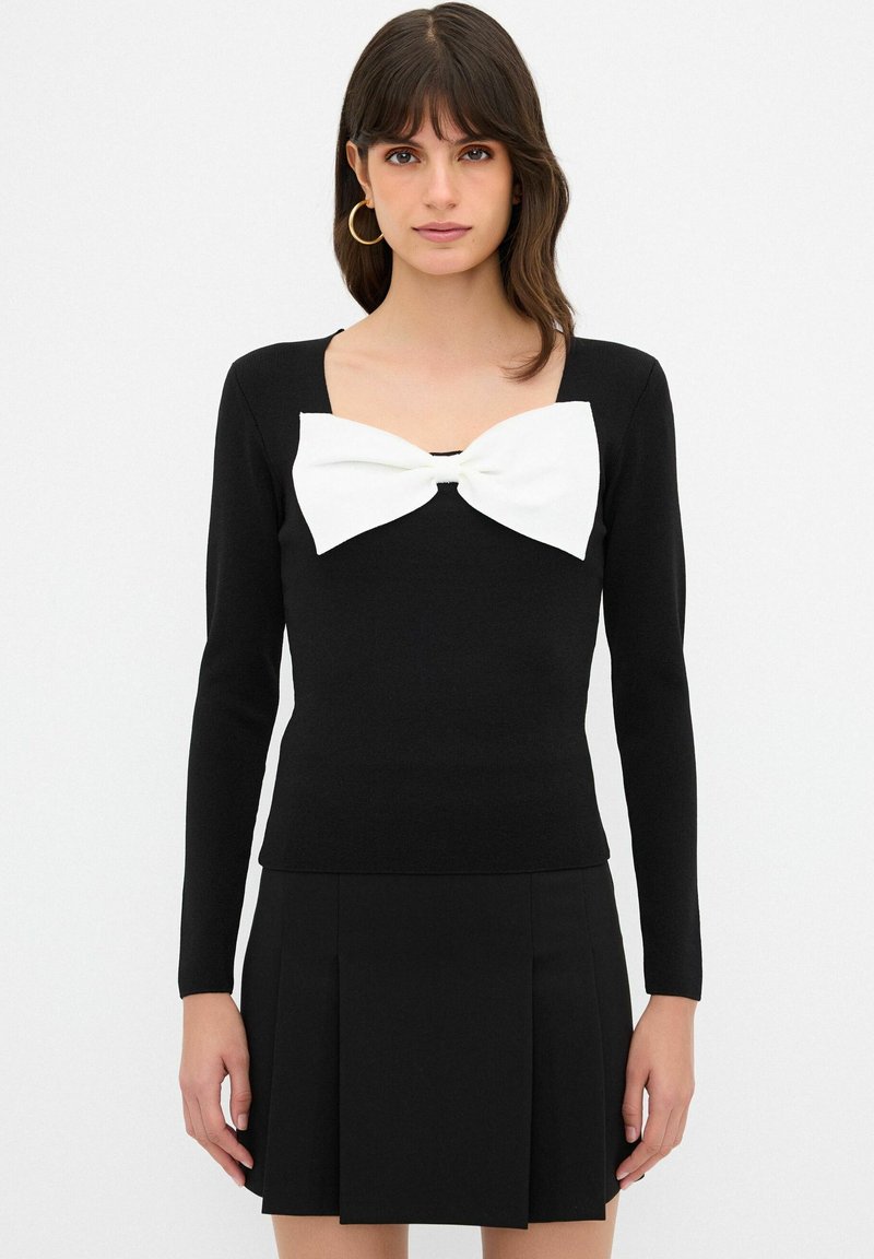 adL BOW  - Maglione - black