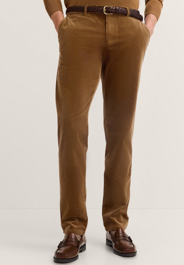 MIT SOFT TOUCH & STRETCH-KOMFORT - Stoffhose - camel
