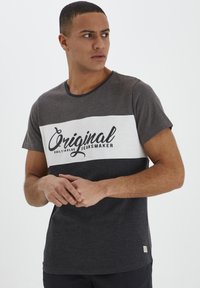 Blend - T-shirt print - charcoal Miniatuurafbeelding 1