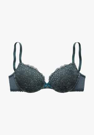 Push-up bra - dunkelgrün