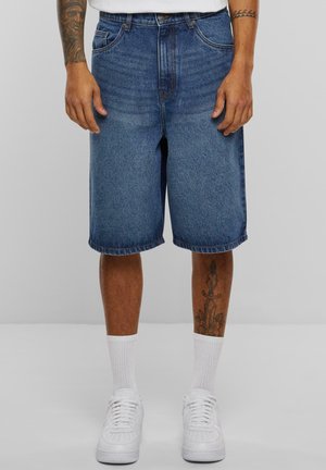 HEAVY - Jeansshort - new mid blue washed