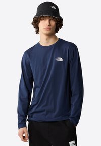 The North Face - SIMPLE DOME - T-shirt à manches longues - summit navy Image miniature 1