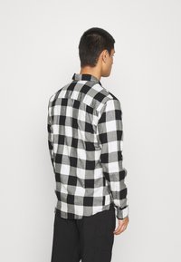 JACK & JONES heren Overhemd Jjegingham Twill Shirt L/S Noos, Whisper Wit, M