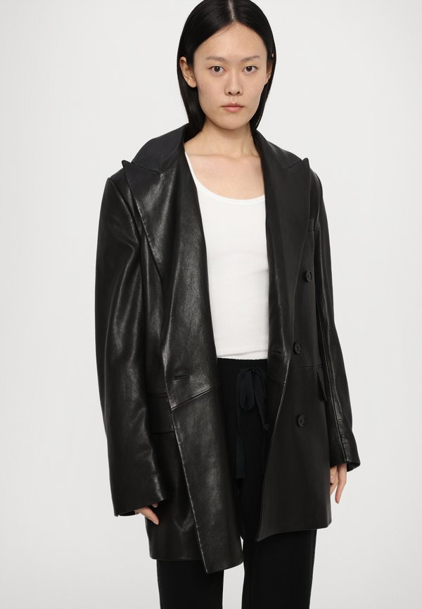 POMY  - Trousers - noir4