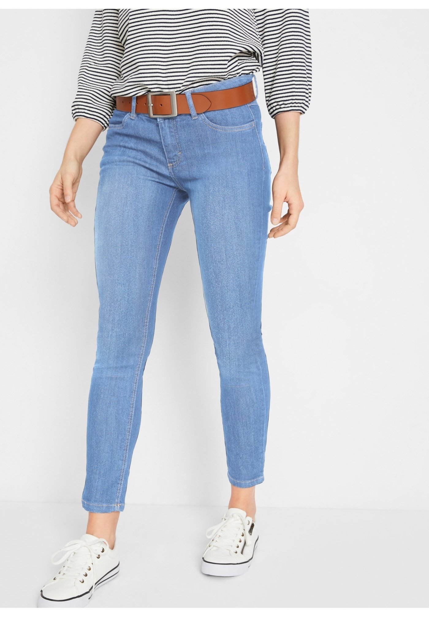 bonprix Jeans Slim Fit - blau/hellblau - Zalando.ch