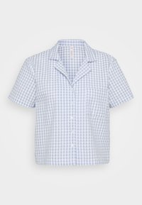 JACKET CHECK - Haut de pyjama - blue
