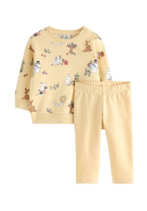 SET MOOMIN - Legging - light dusty yellow