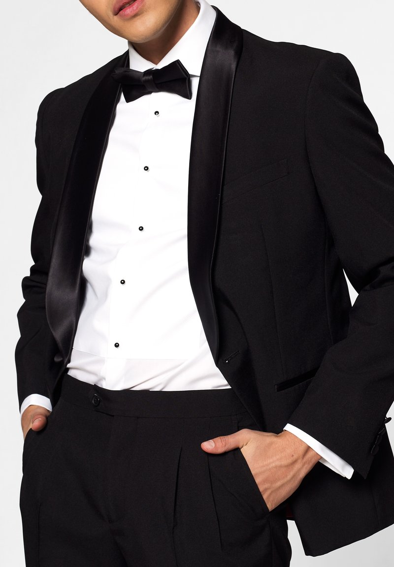 Morphsuits Costume Tuxedo Noir Et Blanc - Taille L Pour Hauteur 165-180 Cm - Déguisement Seconde Peau