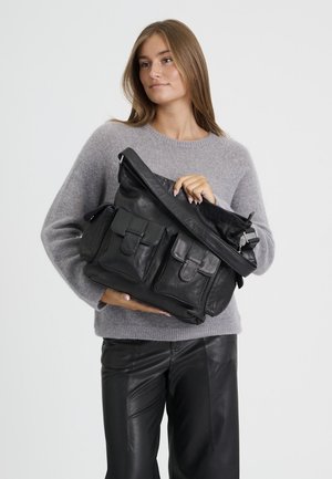 DEPECHE, POWERFIELD - Sac bandoulière - black