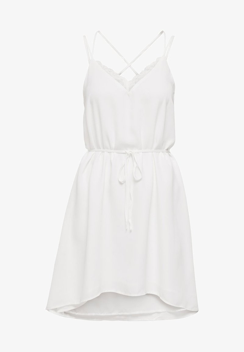 Kleid Weiß Träger Kleid Weiß Träger