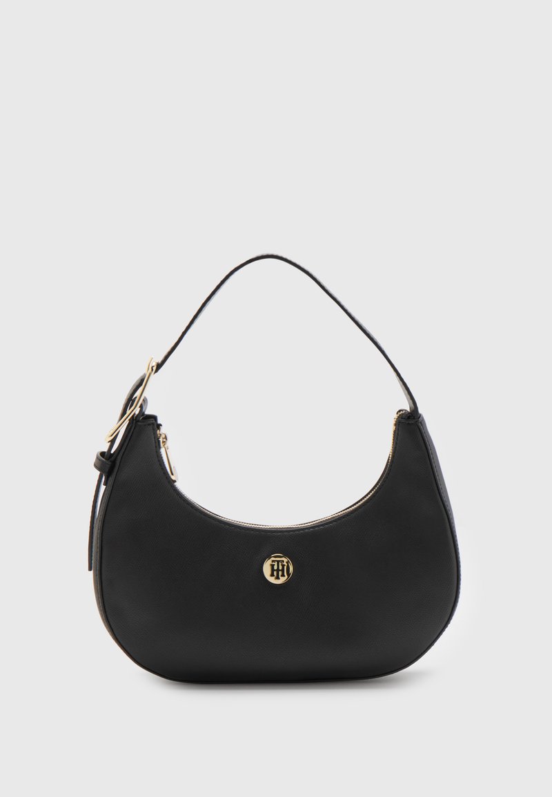 Tommy Hilfiger HONEY SHOULDER BAG Handtasche black/schwarz meliert