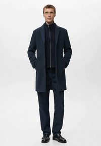 Mango Abrigo corto - navy