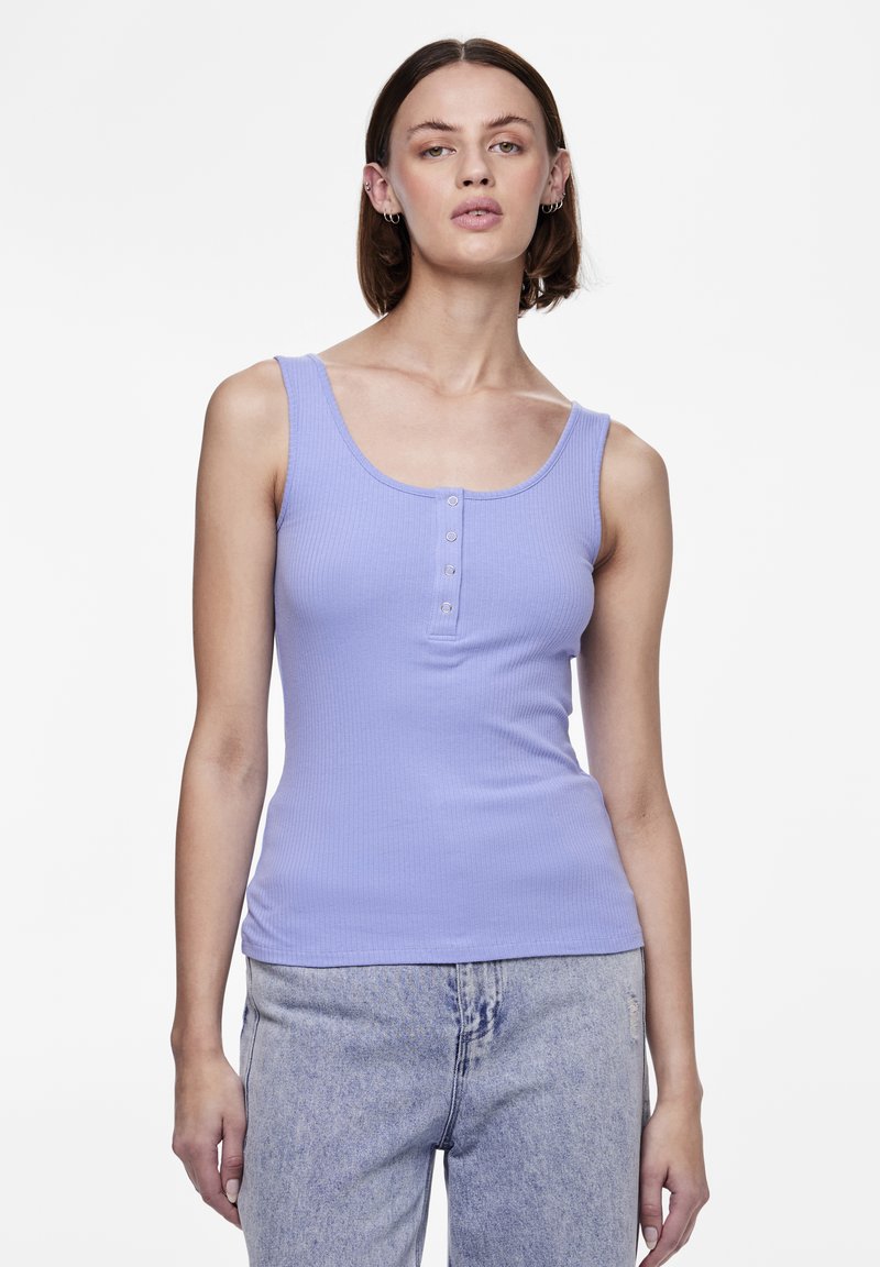 Pieces PCKITTE TANK - Topp - hydrangea