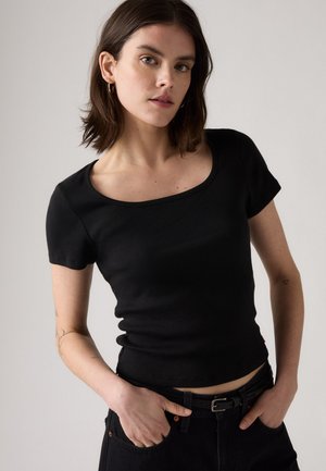 ESSENTIAL TEE - Basic T-shirt - anthracite night