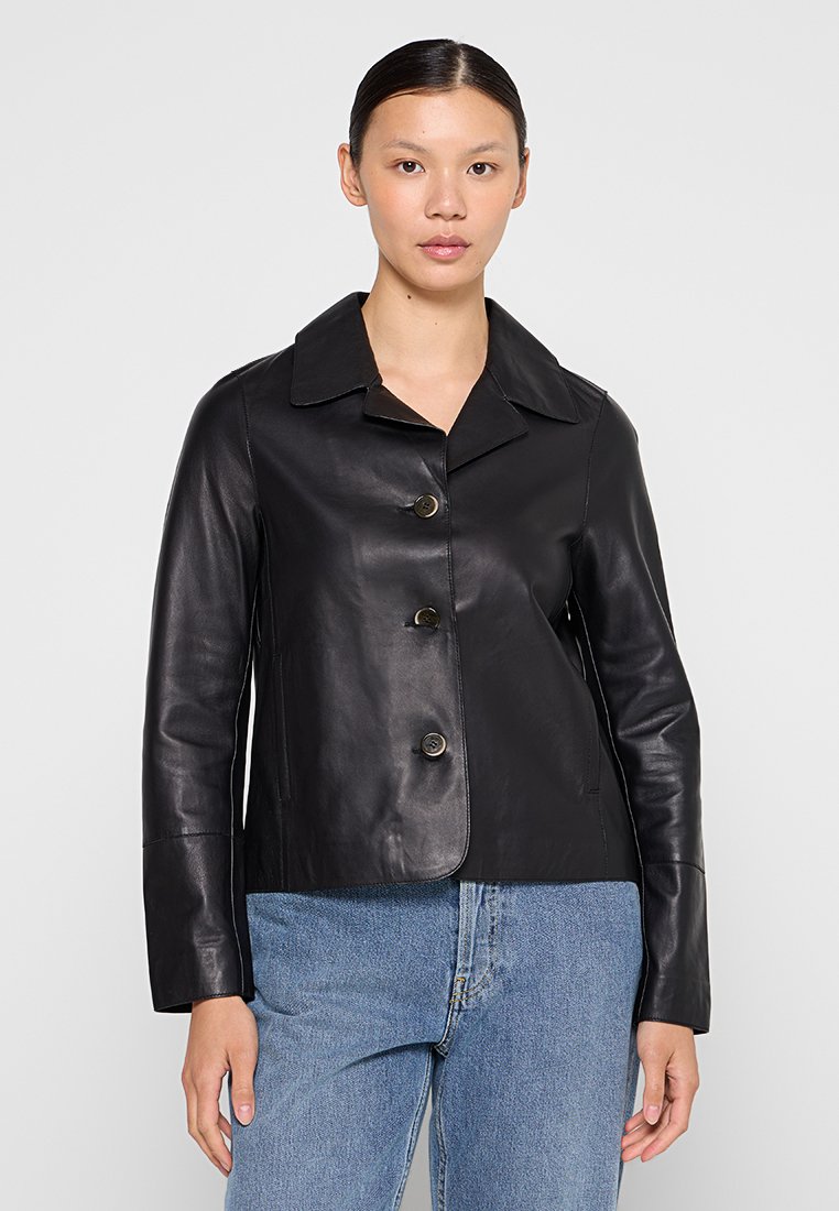 Oakwood Leren jas zwart Oakwood Leren jas zwart