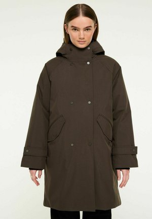 AUGUSTINA - Wintermantel - deep olive