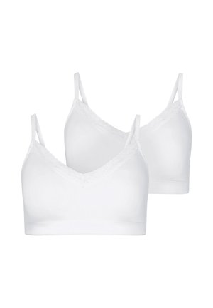 SOFT STRETCH - 2 PACK - Bustier - white