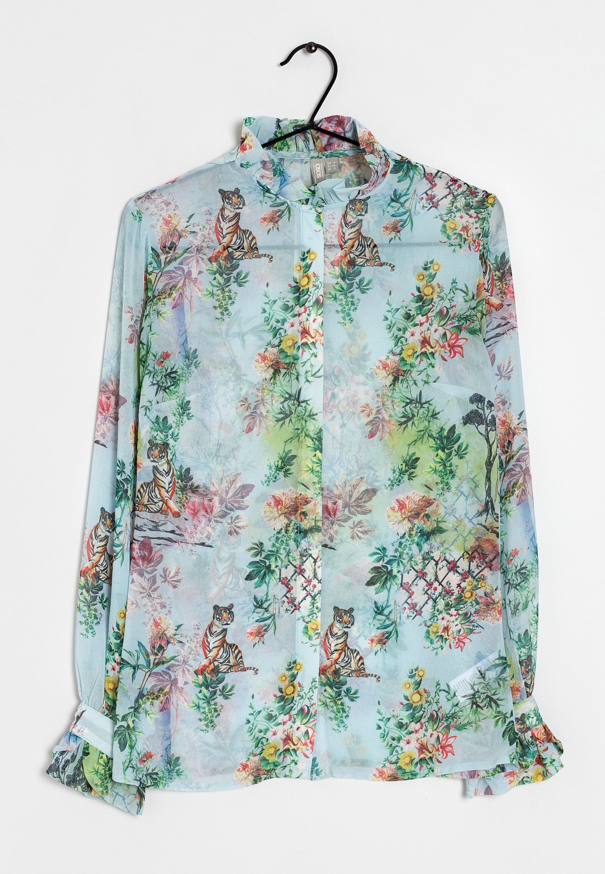 ASOS Button-down blouse multi-colored/multi-coloured (Pre
