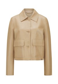 MSLilly - Leather jacket - camel