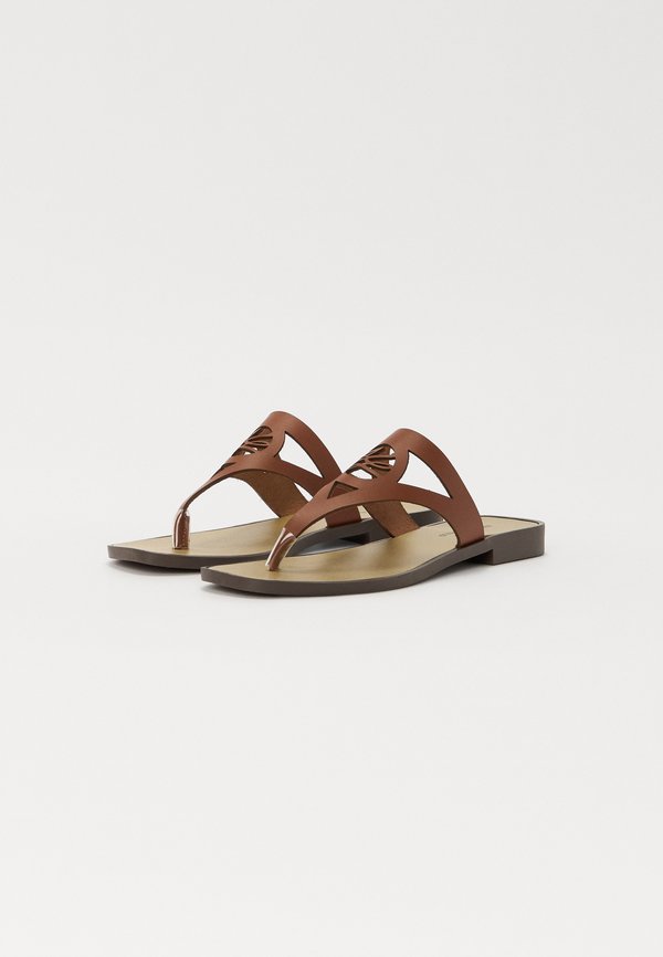 SKOOT II AUTOGRAPH THONG - T-bar sandals - tan3
