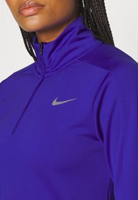 Nike Performance DRI-FIT PACER - Camisola de manga comprida - lapis/(reflective silv)