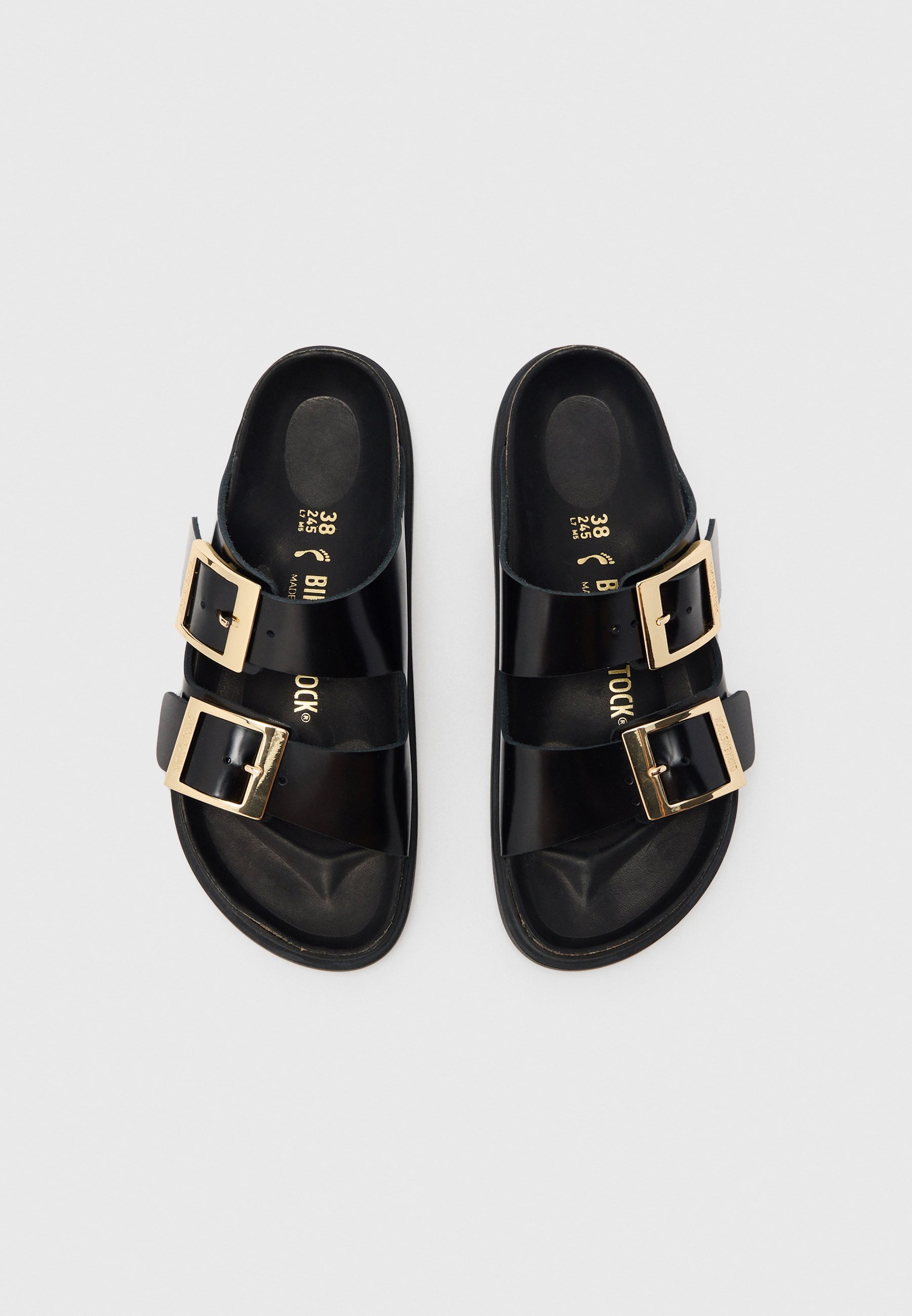 Birkenstock ARIZONA DB LENA HS BLACK HEX CUPSOLEN REGULAR