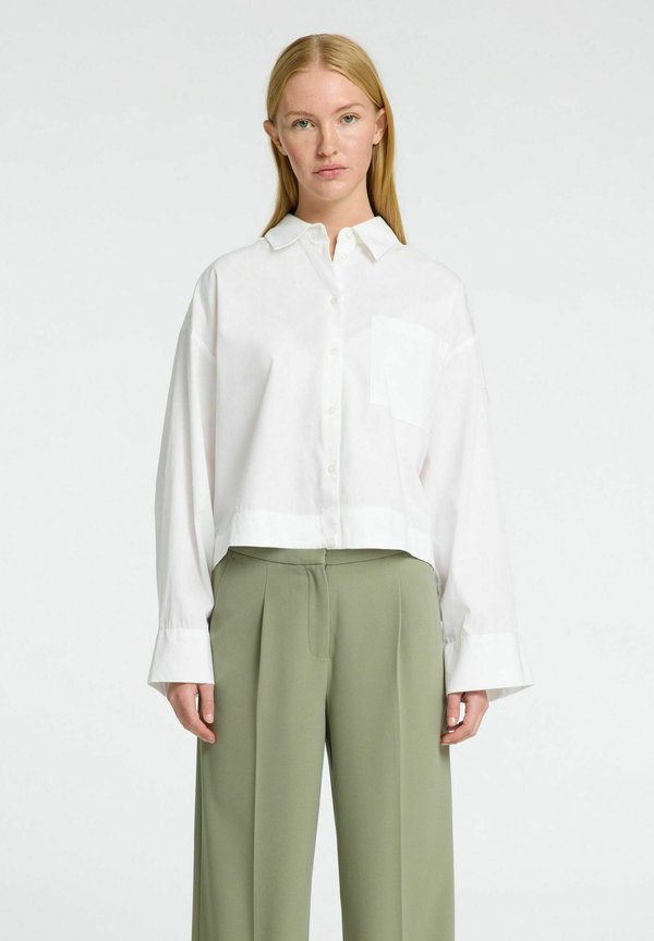 CROP BOXY FIT - Hemdbluse