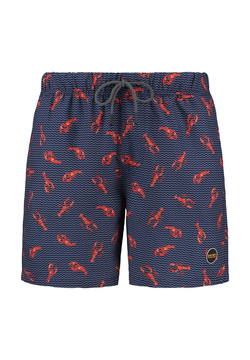 Herren Badehosen | Shiwi LOBSTER MICRO PEACH Badeshorts dark navy/dunkelblau - GA90406 Herren Badehosen | Shiwi LOBSTER MICRO PEACH Badeshorts dark navy/dunkelblau - GA90406