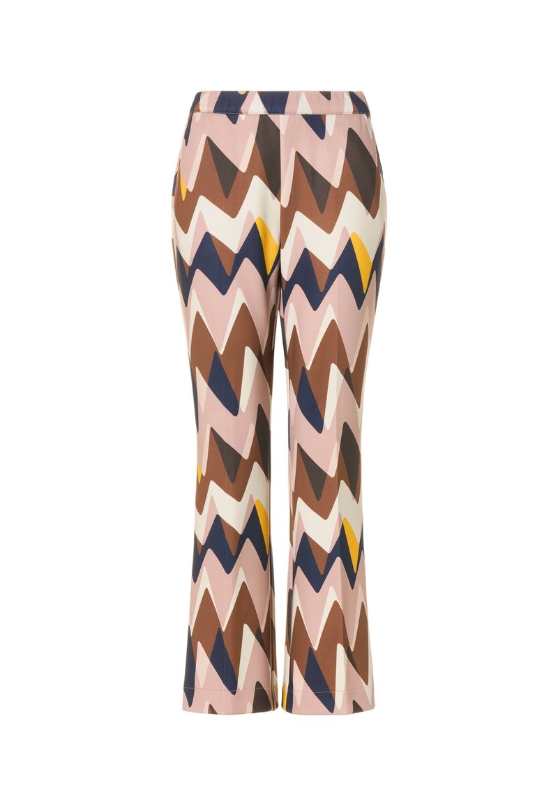 Goldenpoint Pantaloni - mottled dark green/verde scuro screziato - (Second hand