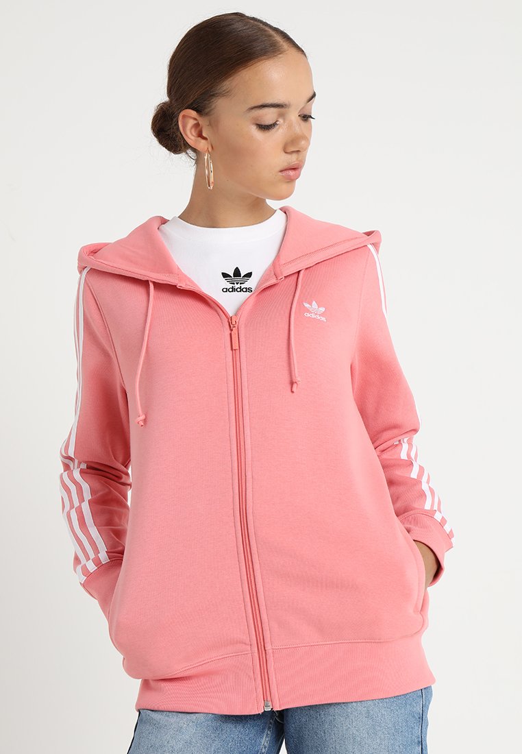 adidas Originals ZIP HOODIE Zip up hoodie tactile rose adidas Climacool Zip Up | Zip ups, Adidas zip up, Adidas