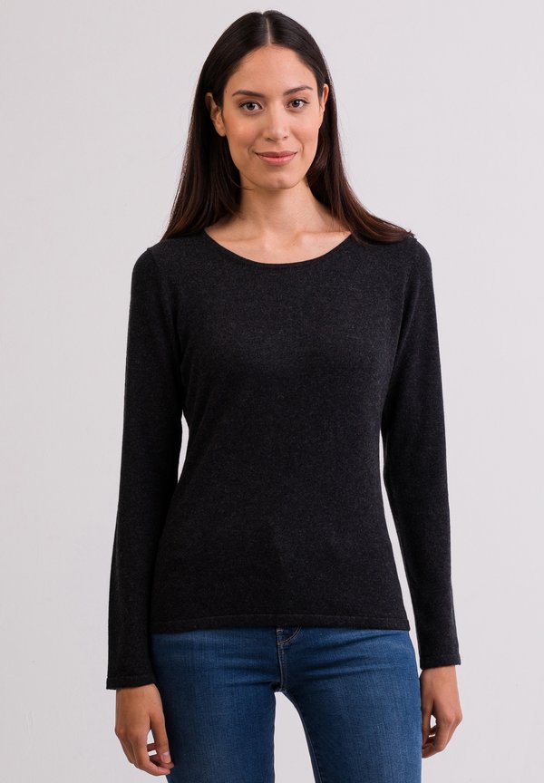 Strickpullover - dunkel anthrazit