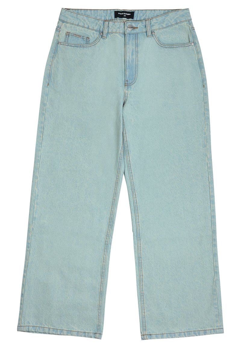 Pegador Wijde jeans gebleekt denim/bleached denim