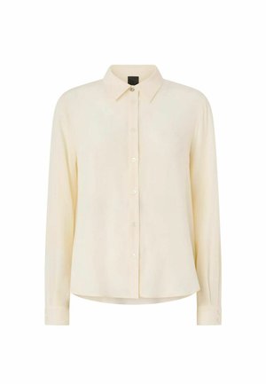 Pinko, CRACKERS CAMICIA CREPE DE CHINE - Bluza s gumbima - white