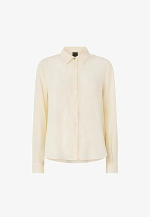 Pinko, CRACKERS CAMICIA CREPE DE CHINE - Bluza s gumbima - white